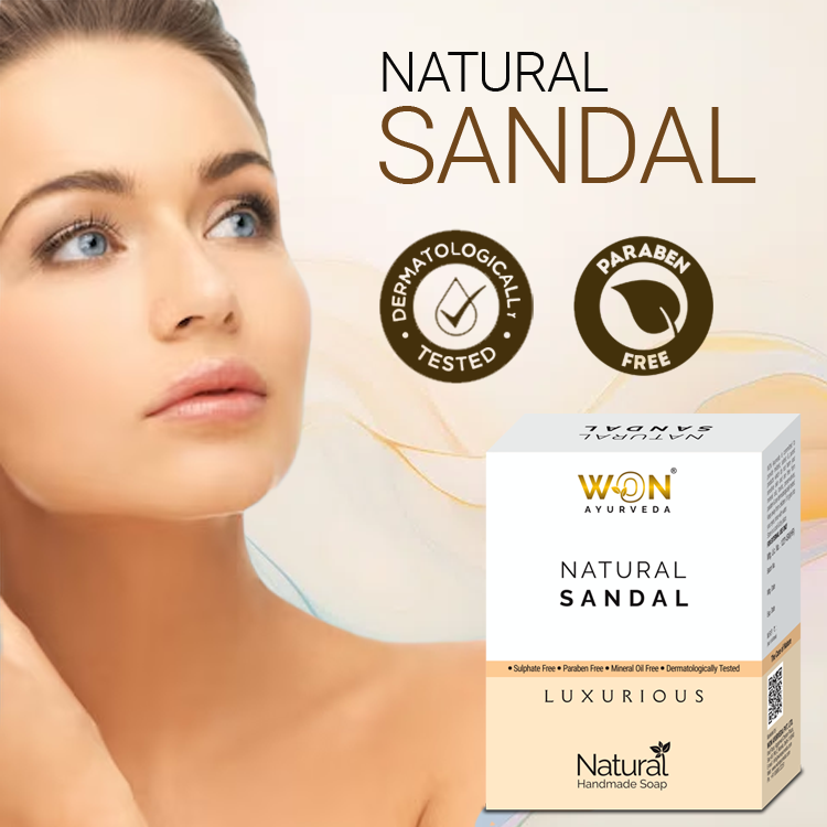 Won Ayurveda Natural Sandal Handmade Soap
